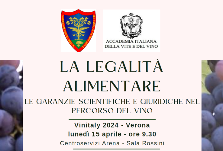 La legalità alimentare: Le garanzie scientifiche e giuridiche nel percorso del vino