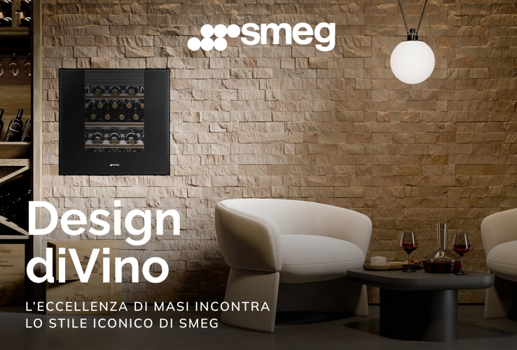 DESIGN DiVINO - L’ECCELLENZA MASI INCONTRA LO STILE ICONICO SMEG