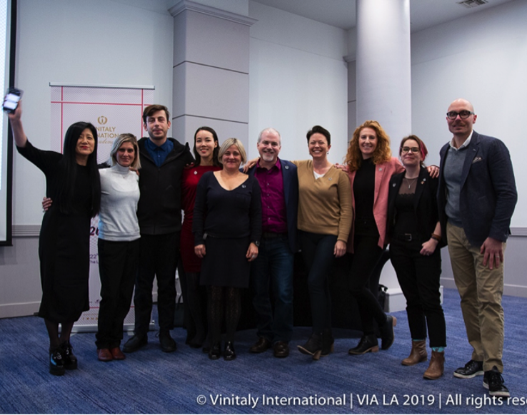 First Vinitaly International Academy Ambassador course held in Los Angeles proclaims seven Italian Wine Ambassadors
