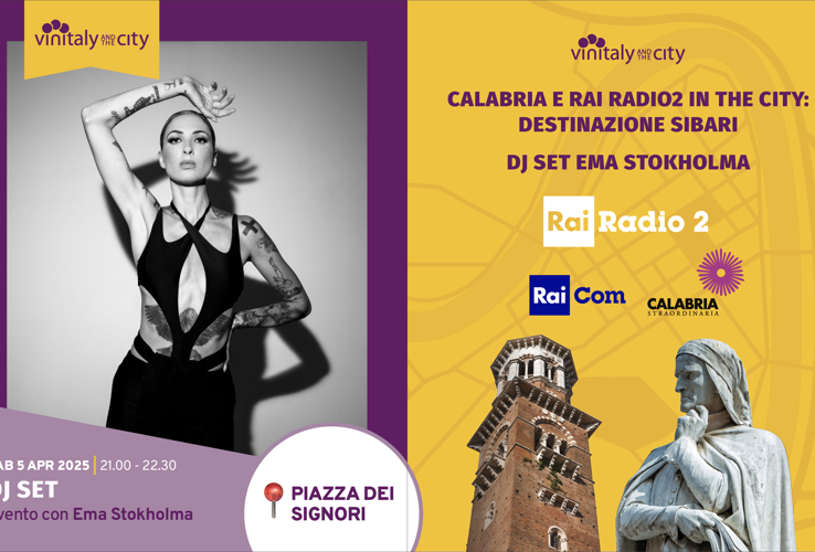 CALABRIA E RAI RADIO 2 IN THE CITY. Destinazione Sibari - Dj set Ema Stockolma