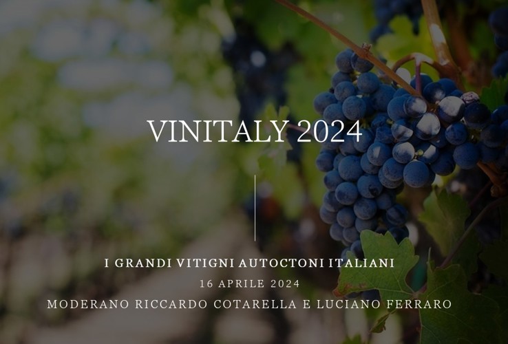 GRAND TASTING: "I grandi vitigni autoctoni italiani”
