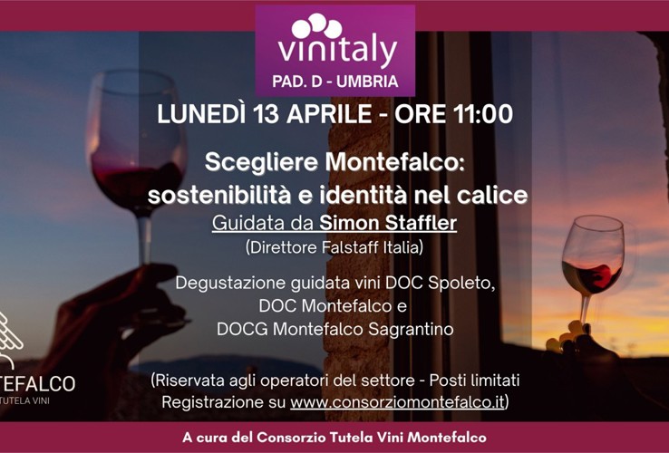 DEGUSTAZIONE Scegliere Montefalco: sostenibilità e identità nel calice
