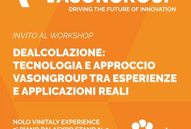 Dealcolazione: tecnologia e approccio VASONGROUP tra esperienze e applicazioni reali