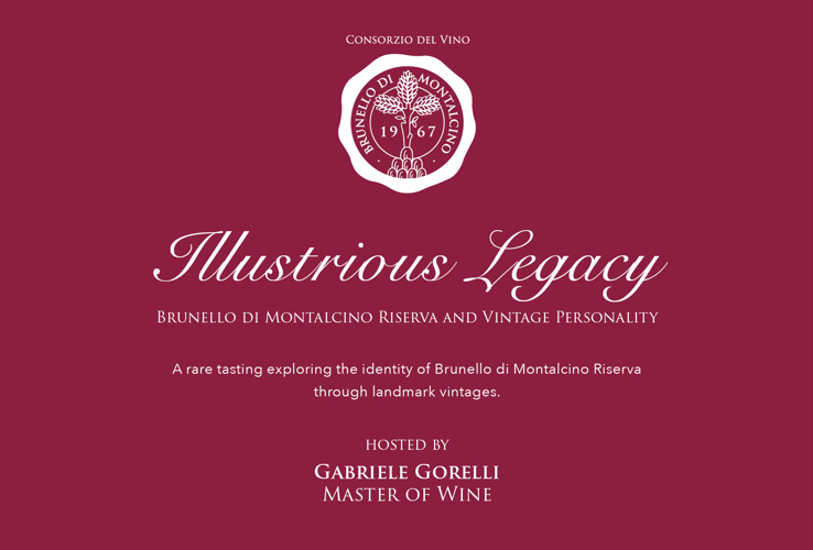 Illustrious Legacy: Brunello di Montalcino Riserva and vintage personality