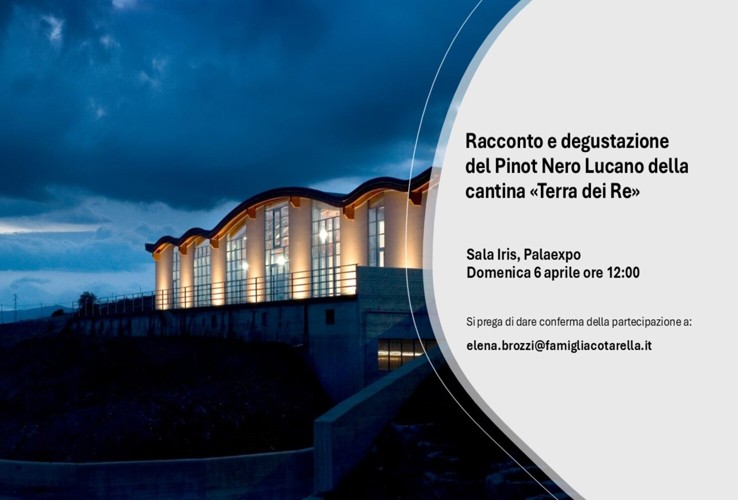 Racconto e degustazione del Pinot Nero Lucano della Cantina Terra dei Re