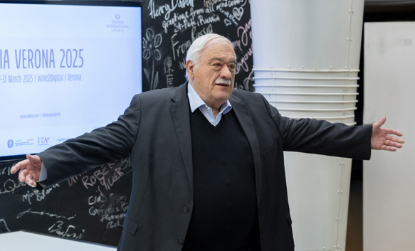 VIA Verona 2025 Advanced Seminar with Professor Attilio Scienza: Rhetoric, Metaphor and Wine Story-telling