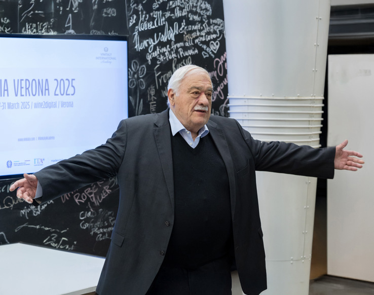 VIA Verona 2025 Advanced Seminar with Professor Attilio Scienza: Rhetoric, Metaphor and Wine Story-telling