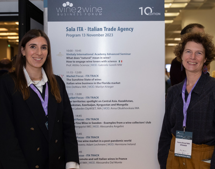 Strategie di Successo nel Mercato Vinicolo Francese: Fanny Breuil IWA a wine2wine 2023 Business Forum 